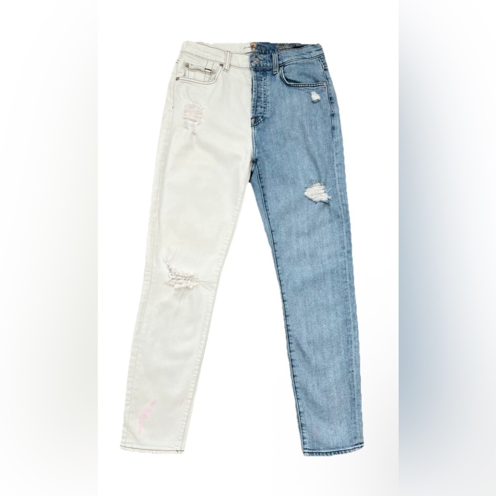 7 For All Mankind Josefina High Waist Jeans Womens Size 26 (0725)